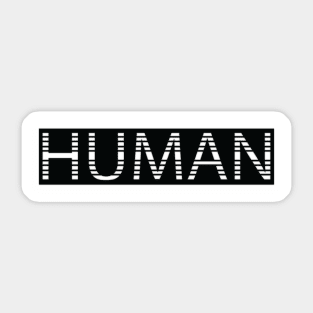 HUMAN Sticker